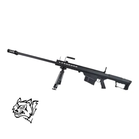 Snow Wolf Barrett M107A1 sniper cerrojo negro | Airsoft Yecla