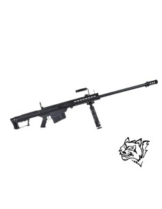 Snow Wolf Barrett M107A1 sniper cerrojo negro | Airsoft Yecla 2