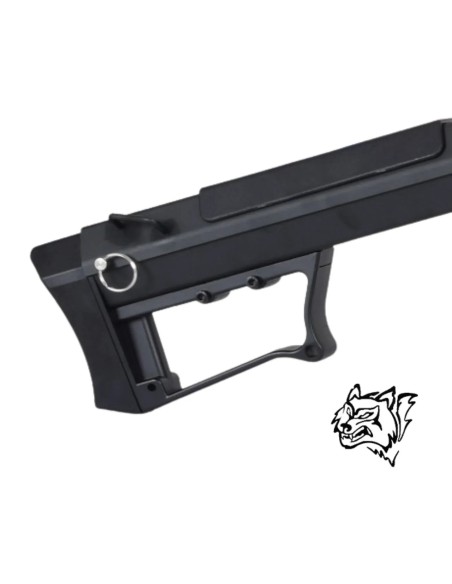 Snow Wolf Barrett M107A1 sniper cerrojo negro | Airsoft Yecla