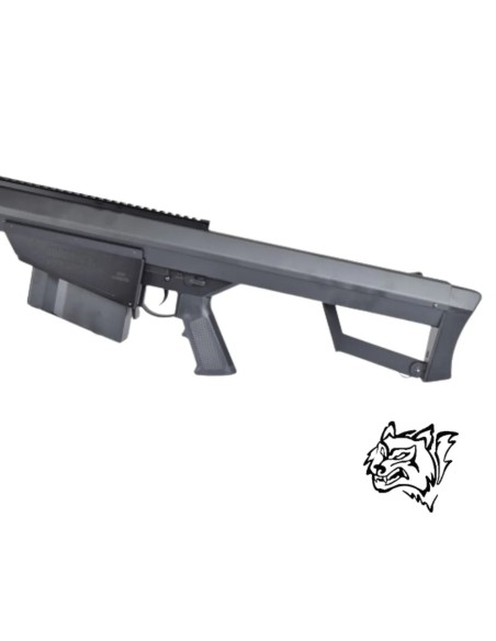 Snow Wolf Barrett M82A1 eléctrico negro sniper | Airsoft Yecla