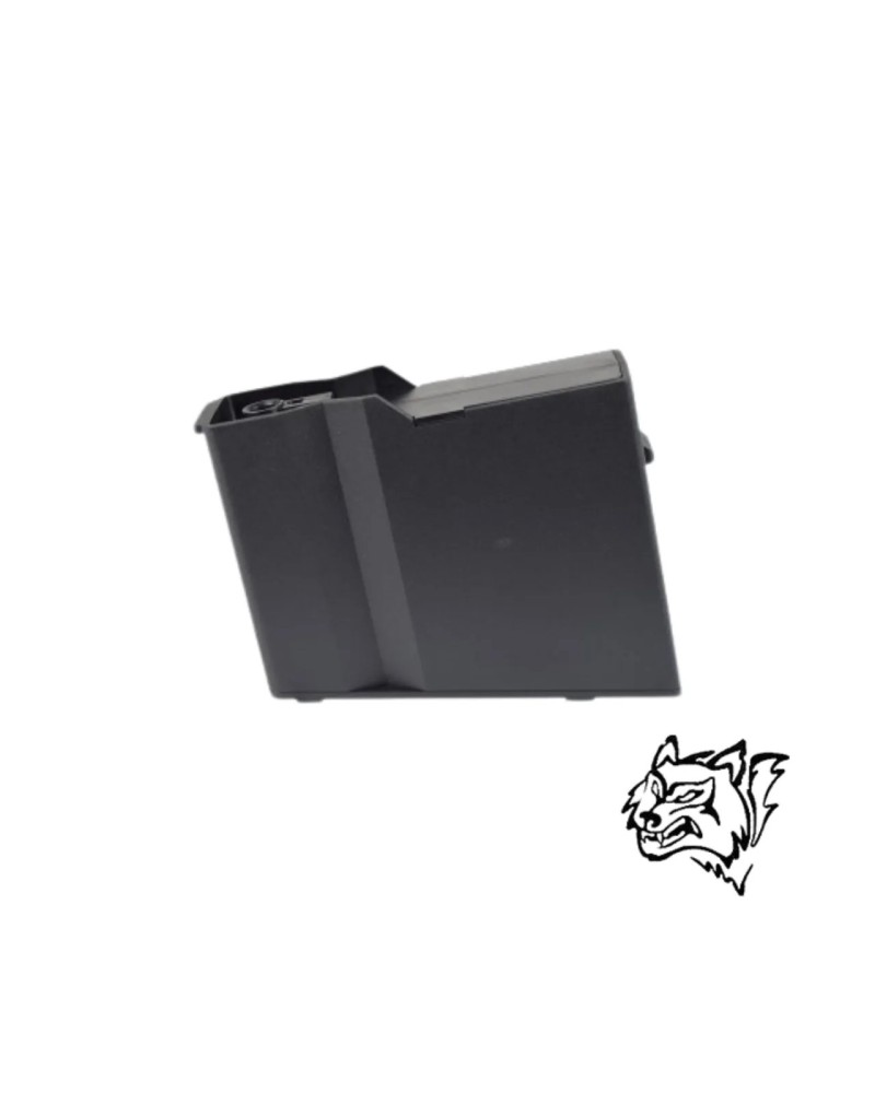 Cargador Snow Wolf M107A1 35 bolas low-cap negro | Airsoft Yecla