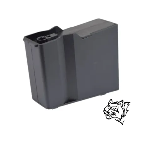 Cargador Snow Wolf M107A1 35 bolas low-cap negro | Airsoft Yecla