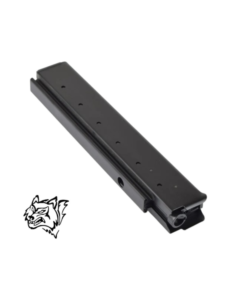 Cargador Snow Wolf M1A1 420 bolas hi-cap negro | Airsoft Yecla