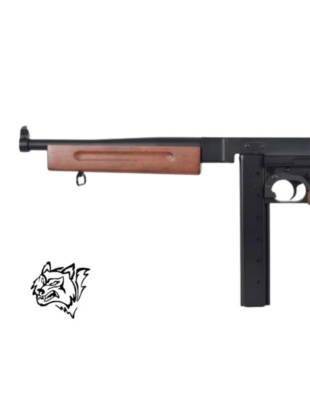 Snow Wolf Thompson M1A1 madera real AEG | Airsoft Yecla