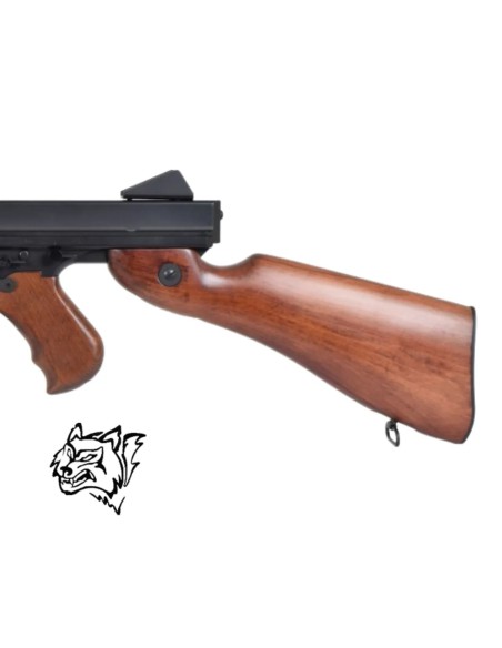 Snow Wolf Thompson M1A1 madera real AEG | Airsoft Yecla