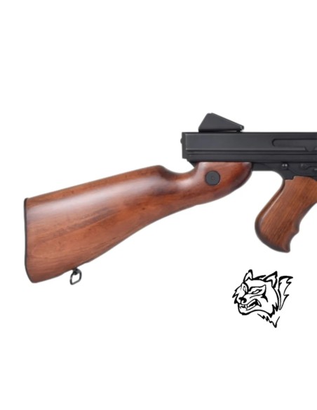 Snow Wolf Thompson M1A1 madera real AEG | Airsoft Yecla