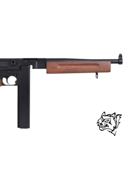 Snow Wolf Thompson M1A1 madera real AEG | Airsoft Yecla