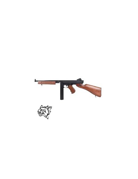Snow Wolf Thompson M1A1 madera real AEG | Airsoft Yecla
