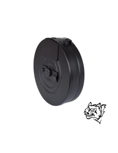 Cargador tambor Snow Wolf PPSH-41 2000 bolas | Airsoft Yecla