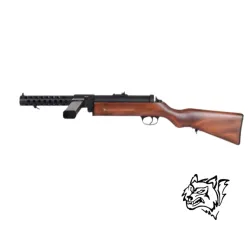 Subfusil MP18 Snow Wolf madera real | Airsoft Yecla