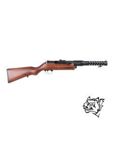 Subfusil MP18 Snow Wolf madera real | Airsoft Yecla 2