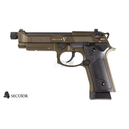 PISTOLA GAS Y CO2 BELLUM V BRONZE SECUTOR