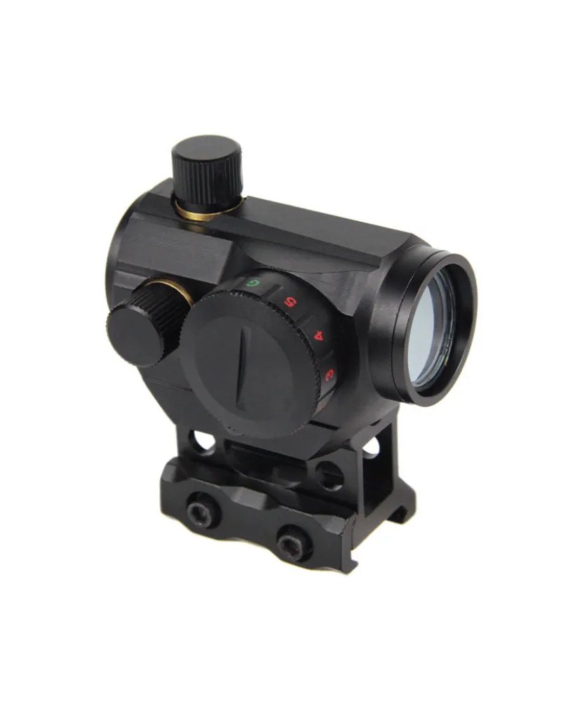 Mira punto rojo verde M1 Reflex negra | Airsoft Yecla