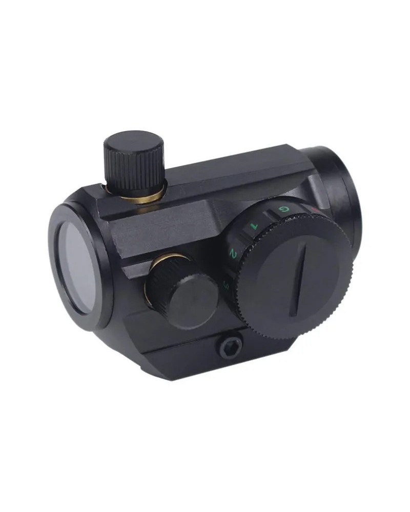 Mira punto rojo verde M1 Reflex negra | Airsoft Yecla