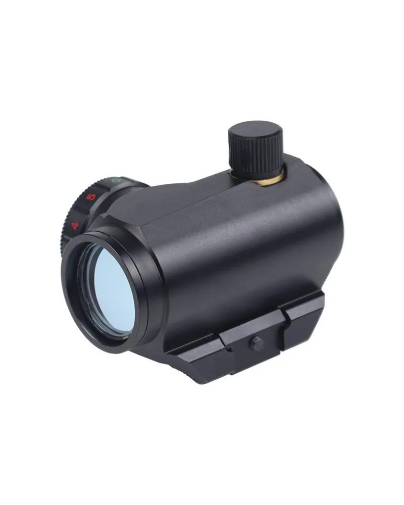 Mira punto rojo verde M1 Reflex negra | Airsoft Yecla