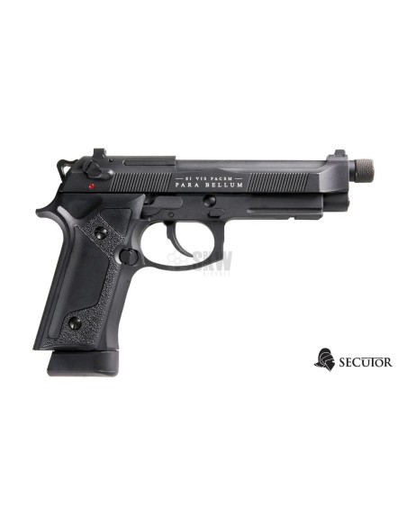 PISTOLA GAS Y CO2 BELLUM X BLACK SECUTOR