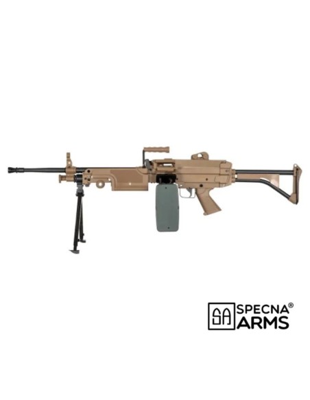 Specna Arms SA-249 MK1 Core Tan | Airsoft Yecla