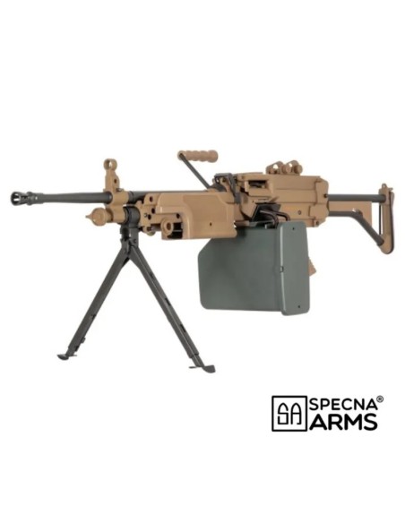 Specna Arms SA-249 MK1 Core Tan | Airsoft Yecla