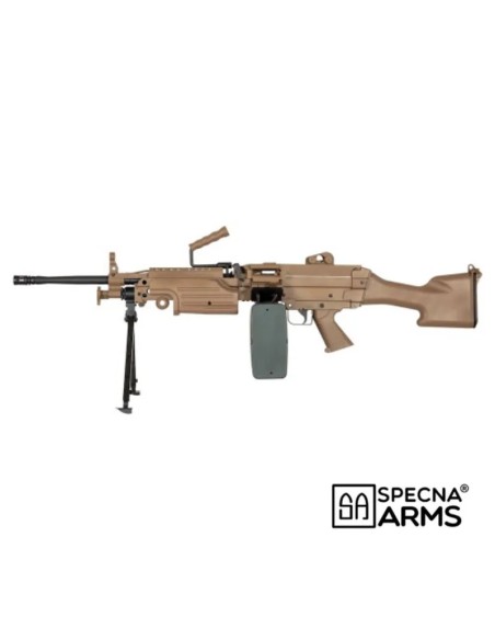 Specna Arms SA-249 MK2 Core Tan | Airsoft Yecla