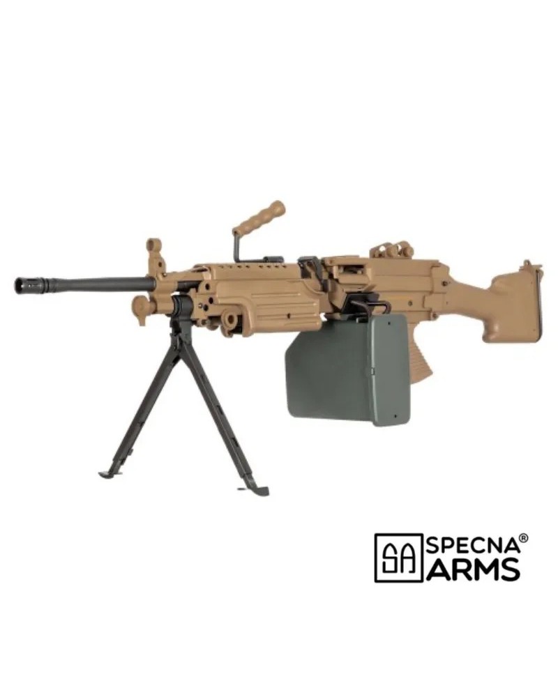 Specna Arms SA-249 MK2 Core Tan | Airsoft Yecla