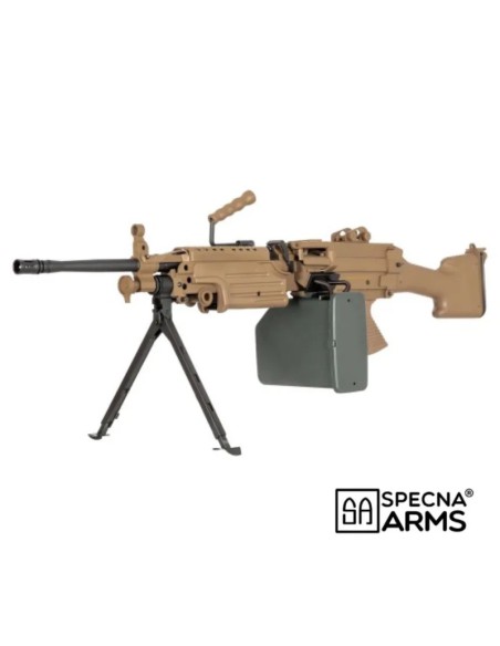 Specna Arms SA-249 MK2 Core Tan | Airsoft Yecla
