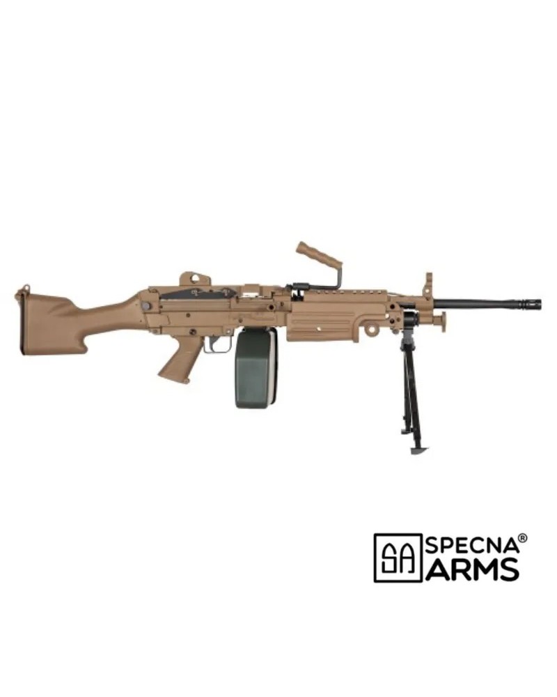 Specna Arms SA-249 MK2 Core Tan | Airsoft Yecla