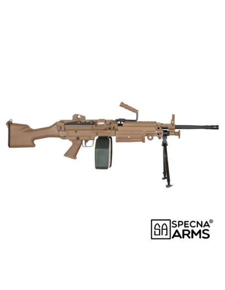 Specna Arms SA-249 MK2 Core Tan | Airsoft Yecla