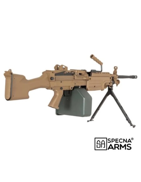 Specna Arms SA-249 MK2 Core Tan | Airsoft Yecla