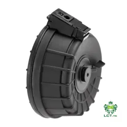 Cargador tambor LCT LCK-16 2000 bolas AK | Airsoft Yecla