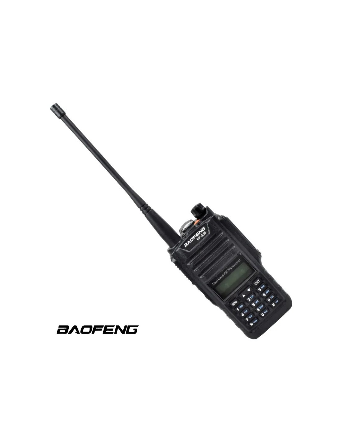 Radio portátil de doble banda VHF/UHF 136-174/400-480 MHz