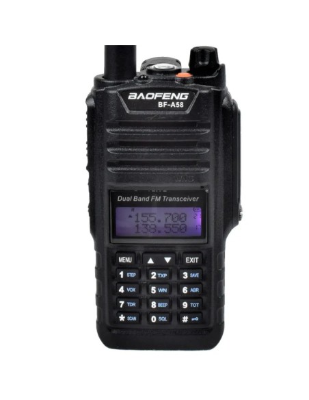 Radio Baofeng BF-A58 Dual Band Waterproof VHF/UHF | Airsoft Yecla