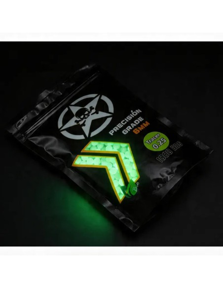 Bolas Trazadoras 0.25 Biodegradables - AirsoftYecla