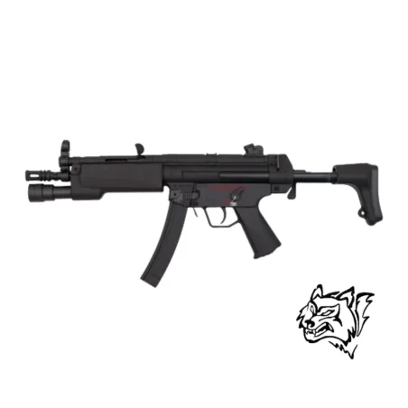 Subfusil eléctrico Snow Wolf SW-057 negro | Airsoft Yecla