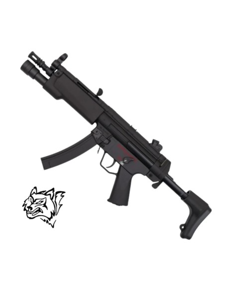 Subfusil eléctrico Snow Wolf SW-057 negro | Airsoft Yecla