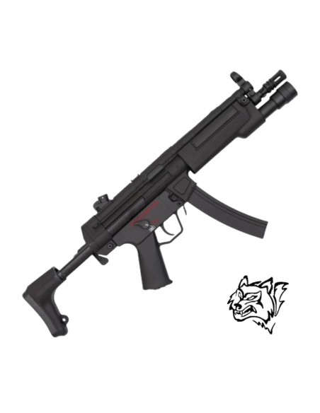 Subfusil eléctrico Snow Wolf SW-057 negro | Airsoft Yecla