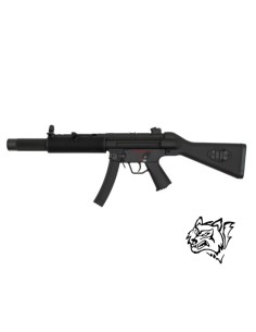 Subfusil eléctrico Snow Wolf SW-056 negro culata fija | Airsoft Yecla 2