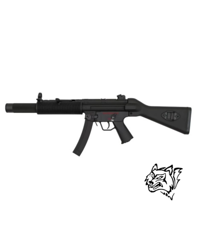 Subfusil eléctrico Snow Wolf SW-056 negro culata fija | Airsoft Yecla