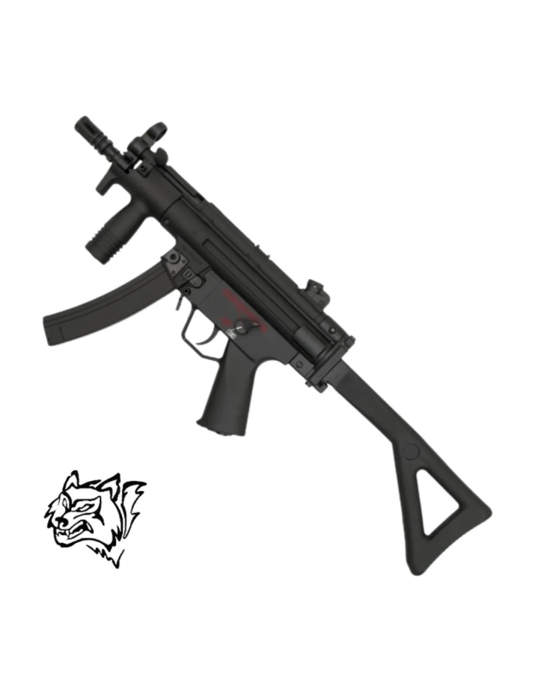 Subfusil El ctrico Snow Wolf SW 055 Negro Compacto Airsoft Yecla