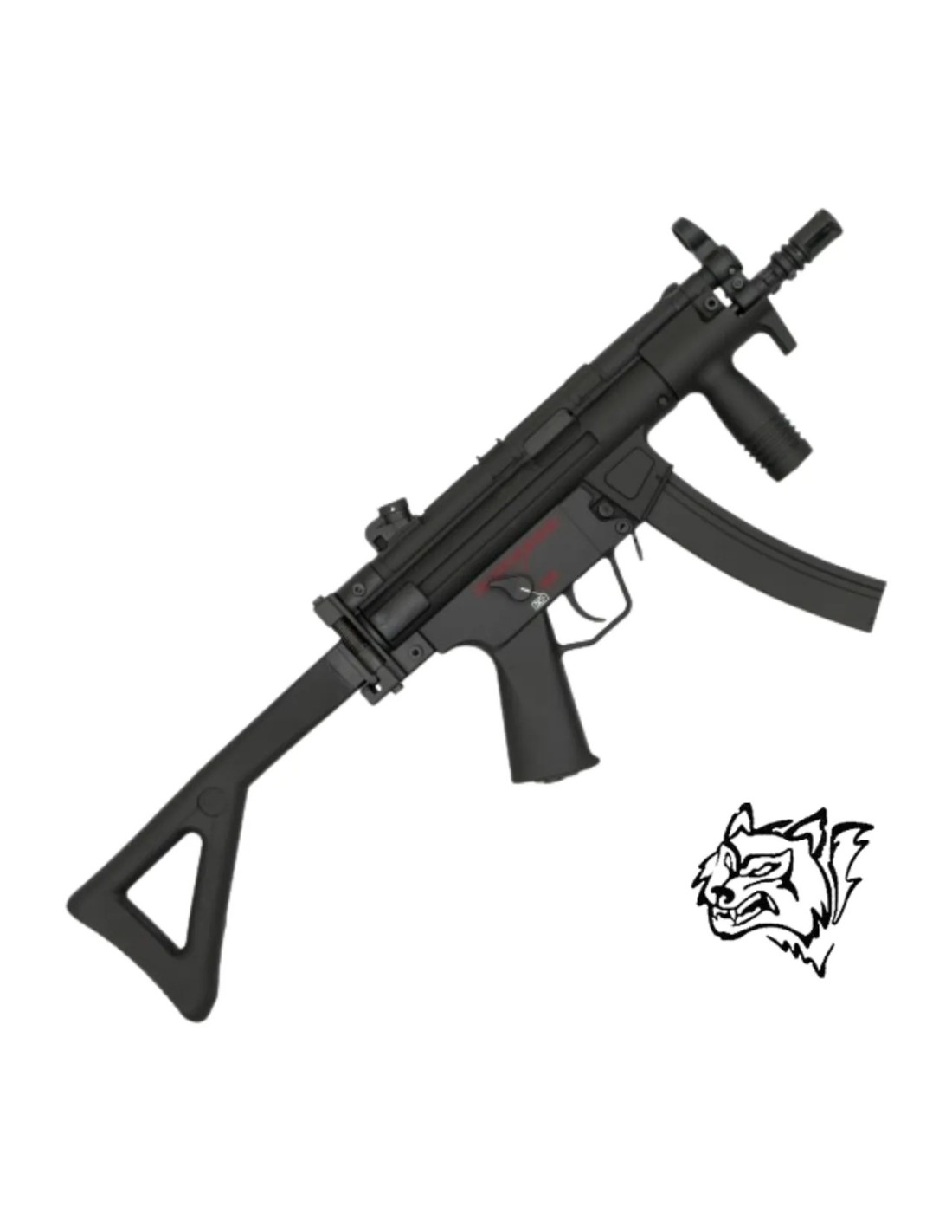 Subfusil El ctrico Snow Wolf SW 055 Negro Compacto Airsoft Yecla