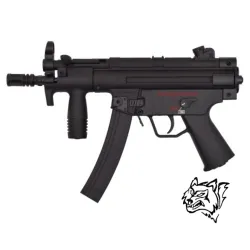 Fusil eléctrico Snow Wolf SW-054 negro compacto | Airsoft Yecla