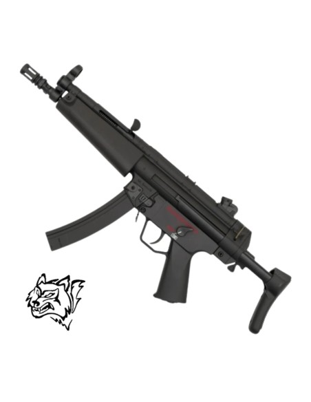 Subfusil eléctrico Snow Wolf SW-052 negro ligero | Airsoft Yecla