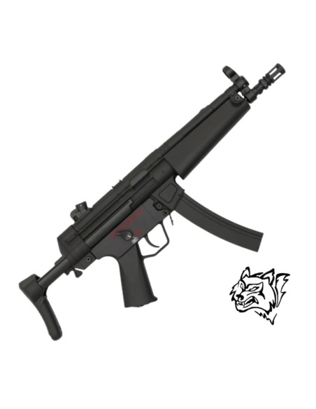Subfusil eléctrico Snow Wolf SW-052 negro ligero | Airsoft Yecla