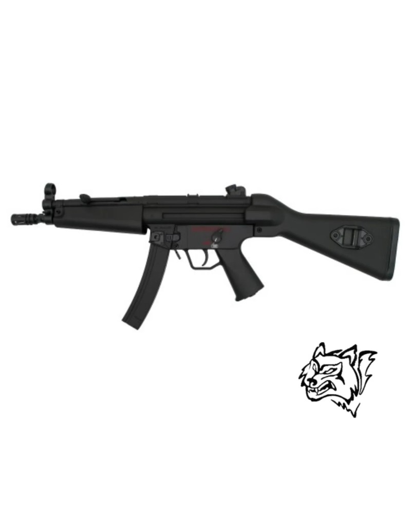 Fusil eléctrico Snow Wolf SW-050 negro robusto | Airsoft Yecla