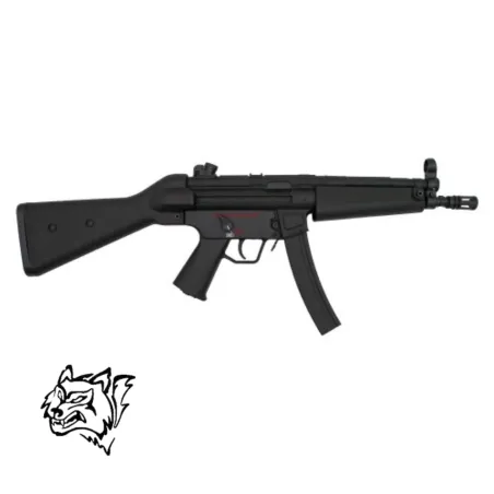 Fusil eléctrico Snow Wolf SW-050 negro robusto | Airsoft Yecla