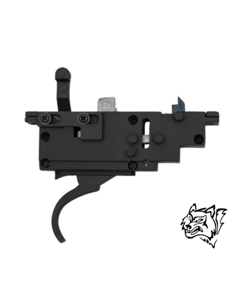 Conjunto gatillo Snow Wolf VSR-10 metálico | Airsoft Yecla