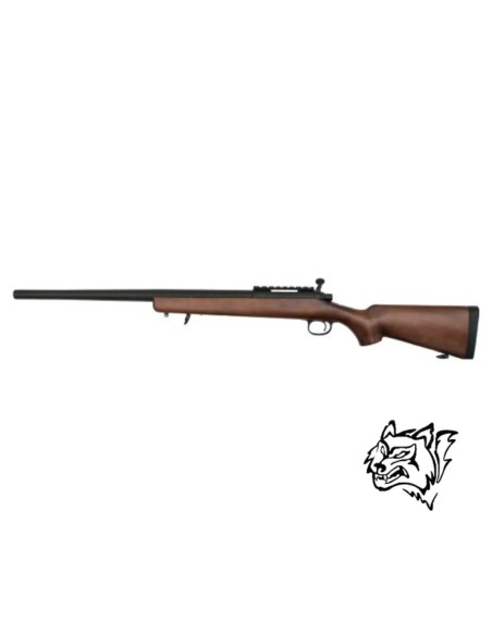 Rifle francotirador Snow Wolf VSR-10 madera real | Airsoft Yecla