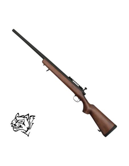Rifle francotirador Snow Wolf VSR-10 madera real | Airsoft Yecla