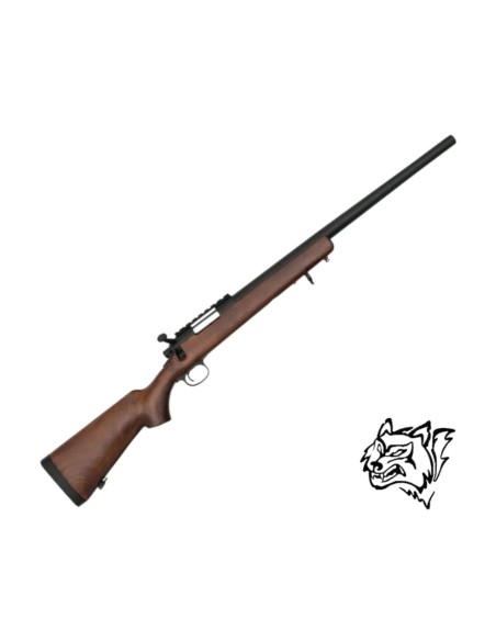 Rifle francotirador Snow Wolf VSR-10 madera real | Airsoft Yecla