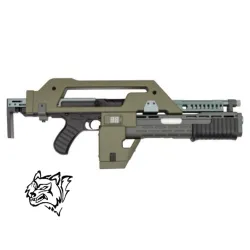 Fusil eléctrico Snow Wolf M41A Pulse verde oliva | Airsoft Yecla