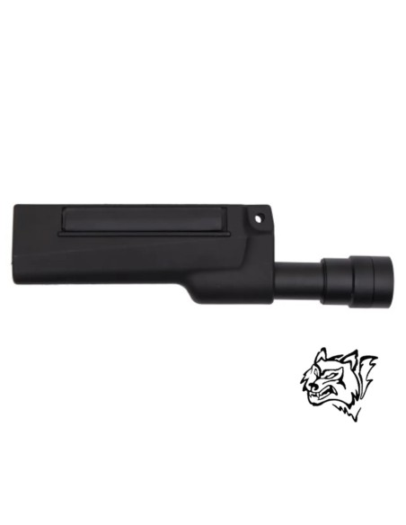 Guardamanos Snow Wolf MP5 con linterna negro | Airsoft Yecla